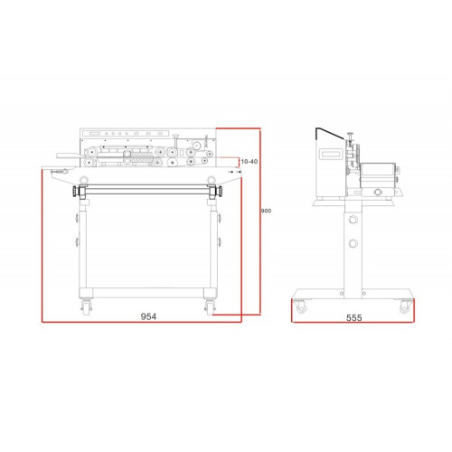 Роликовый запайщик пакетов HUALIAN FRM-810III