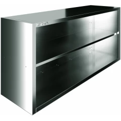 Полка нержавеющая настенная открытая RESTOINOX ПНО-13/4